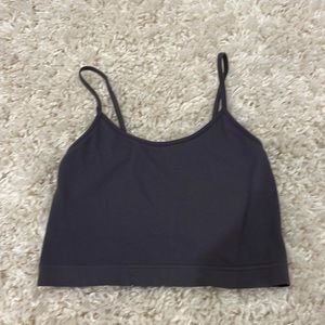 Gray tank top